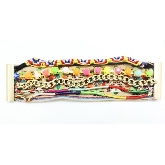 PULSERA ÉTNICA CIERRE IMÁN