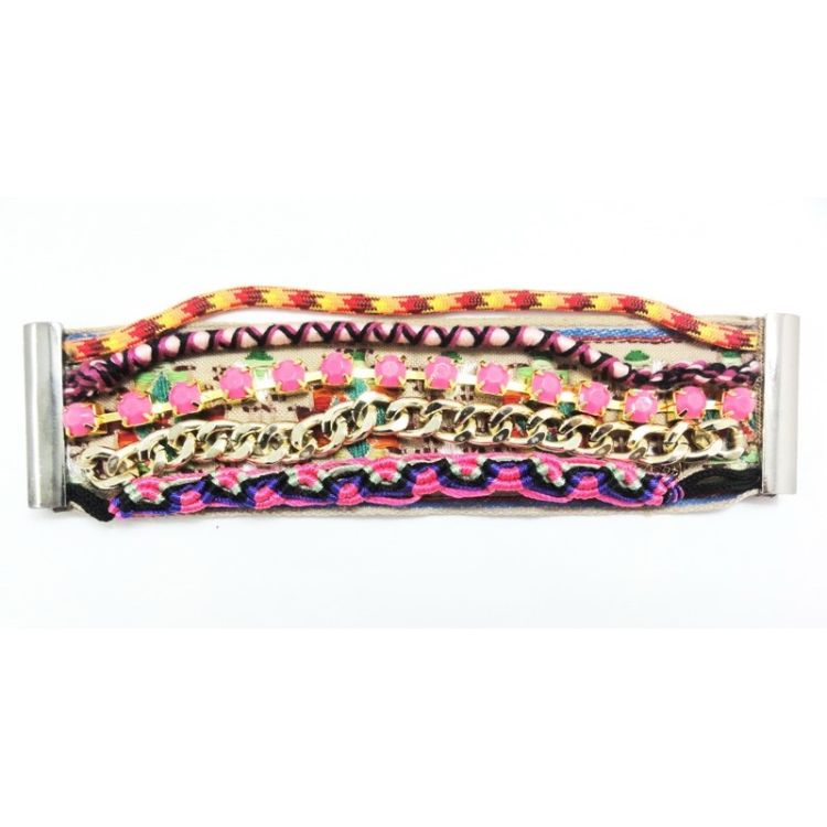 PULSERA ÉTNICA CIERRE IMÁN