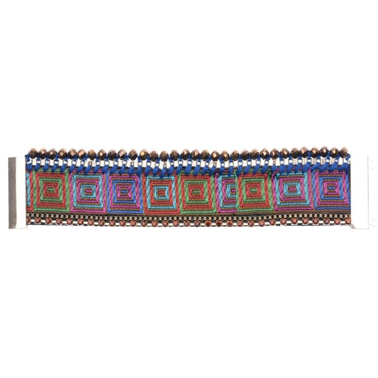 ETHNIC BRACELET WITH MAGNET CLOSURE
