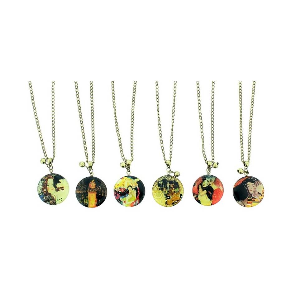 ILLUSTRATION RESIN SHORT NECKLACE