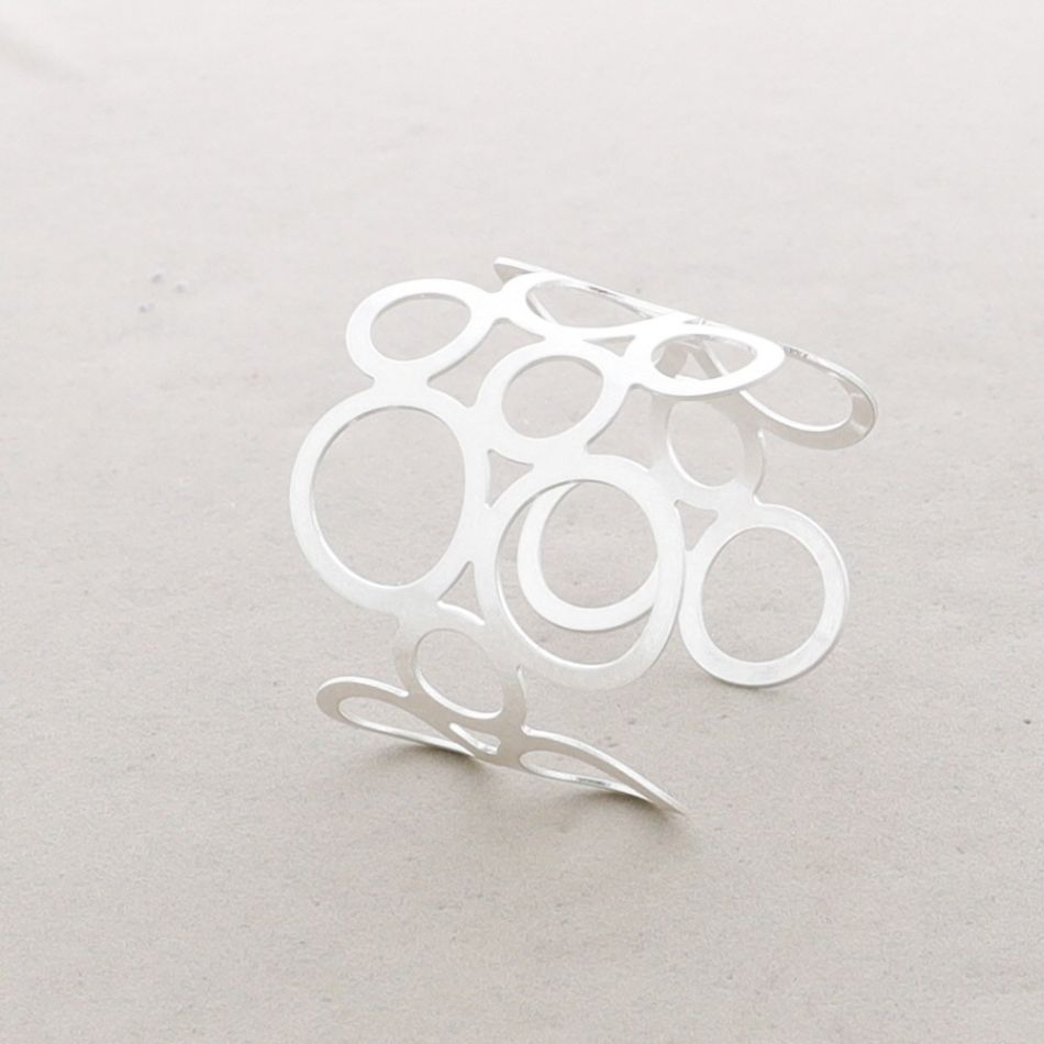 ADJUSTABLE FILIGREE METAL BRACELET