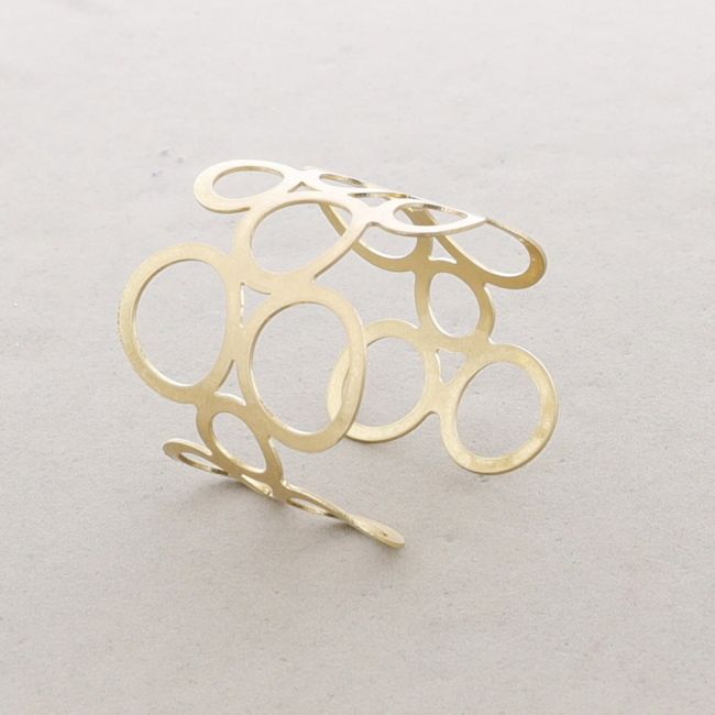 ADJUSTABLE FILIGREE METAL BRACELET