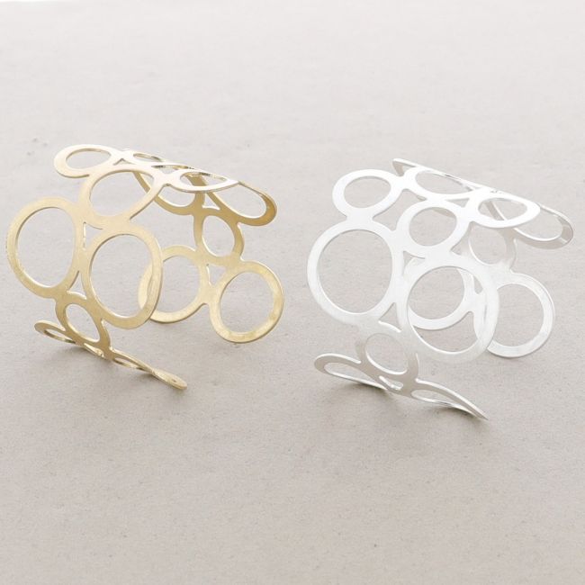 PULSERA METAL FILIGRANA AJUSTABLE