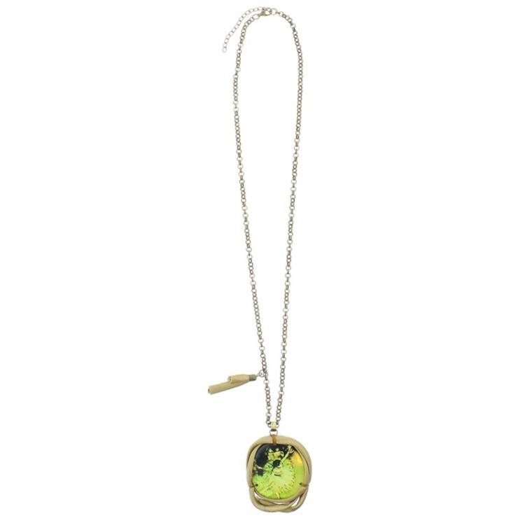 LONG PENDANT NECKLACE RESIN ILLUSTRATION 2
