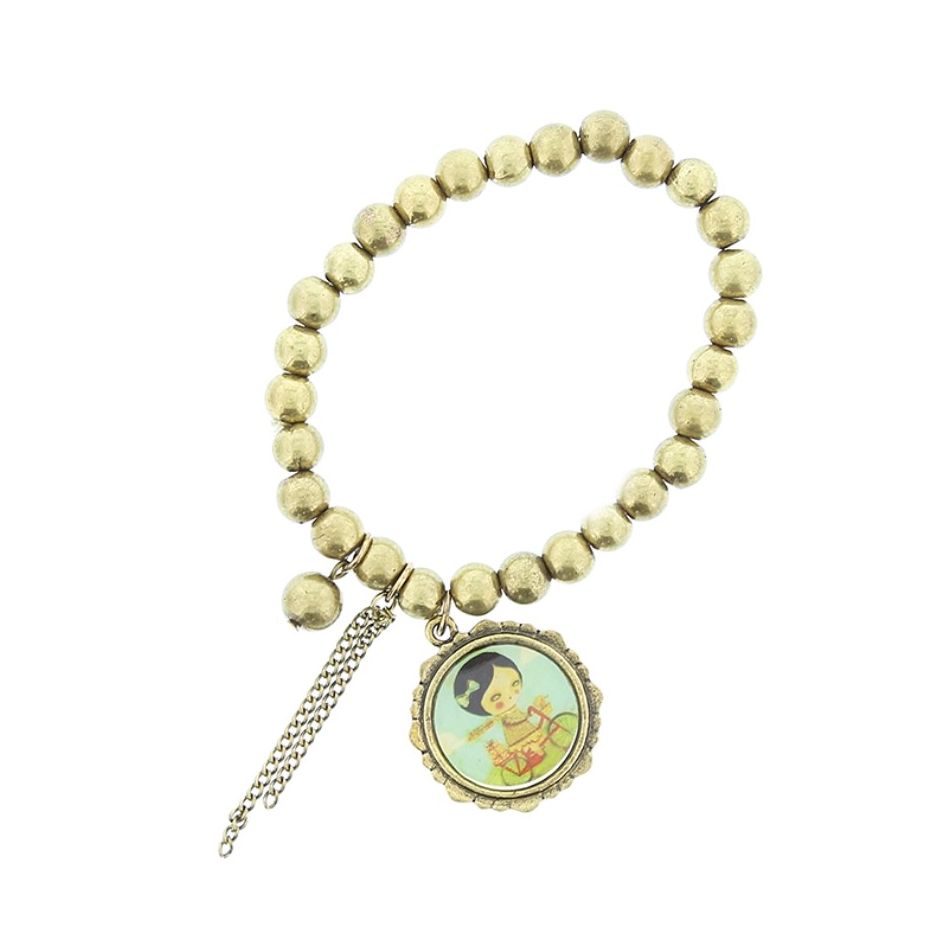 ENAMEL METAL BRACELET