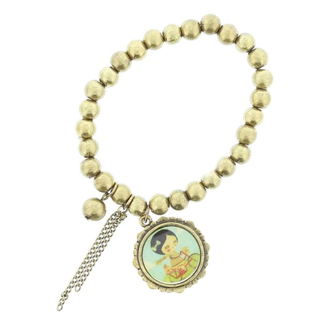 ENAMEL METAL BRACELET