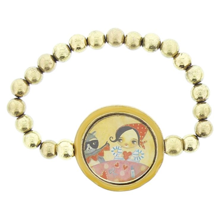 PULSERA METAL ESMALTE