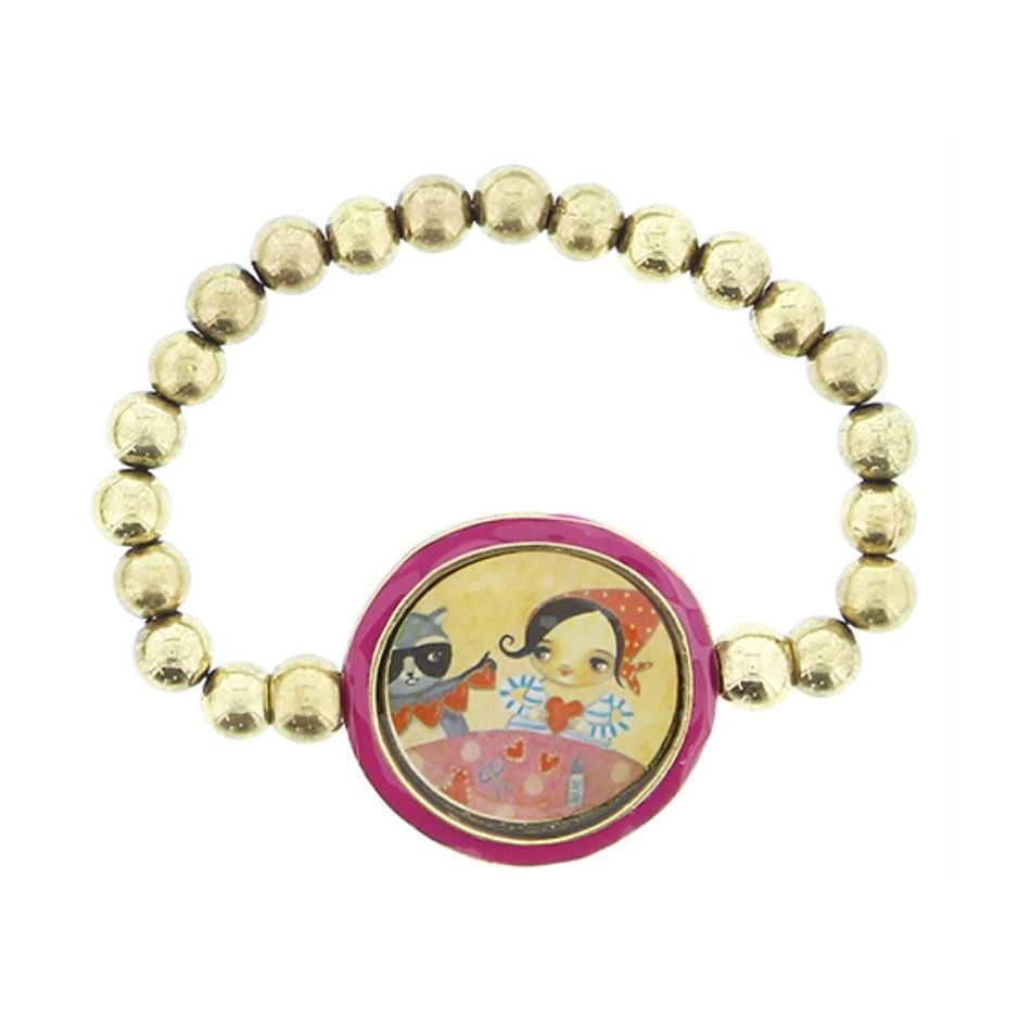 ENAMEL METAL BRACELET