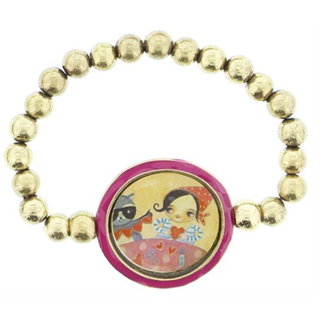 ENAMEL METAL BRACELET