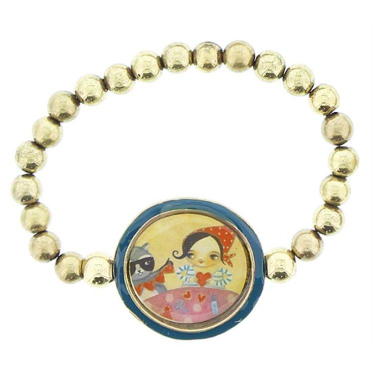 ENAMEL METAL BRACELET 2