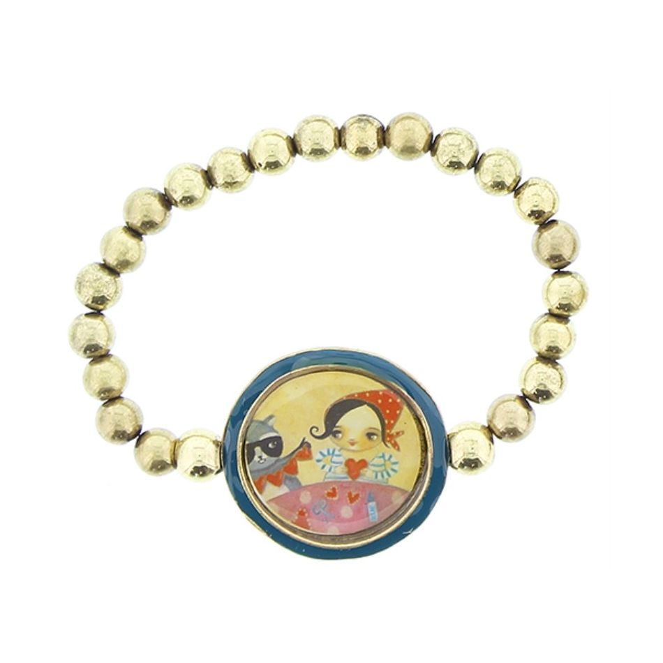 PULSERA METAL ESMALTE