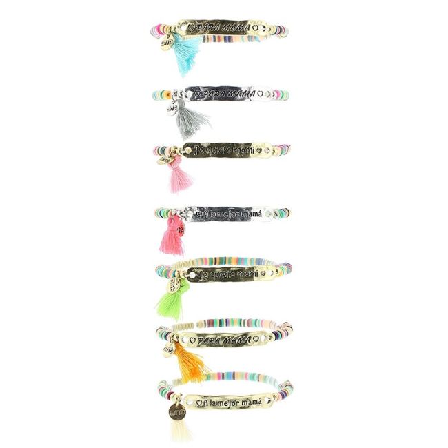 MESSAGE BEADS BRACELET