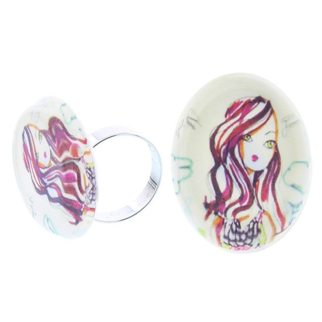 RESIN METAL RING