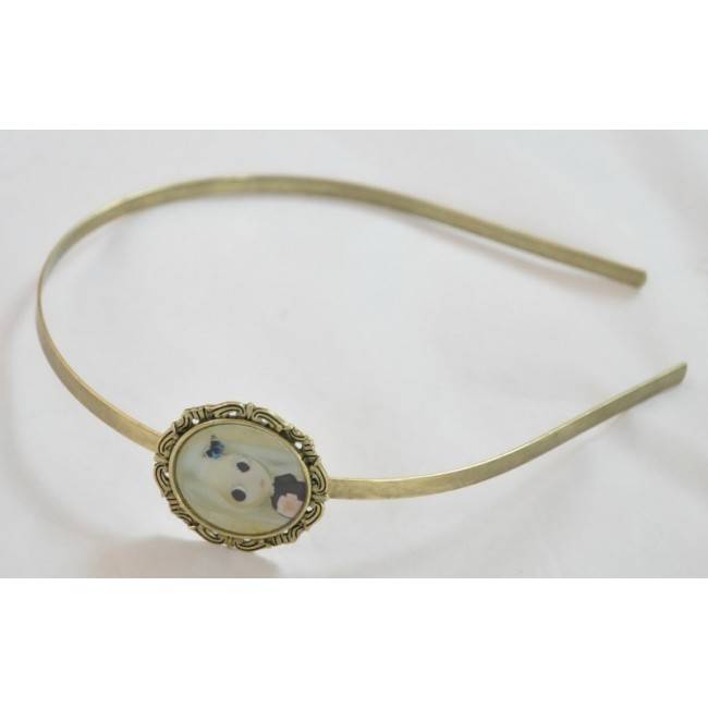 DIADEMA METAL ESMALTE