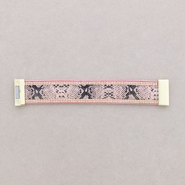 PRINTED BRACELET WITH MAGNET CLOSURE