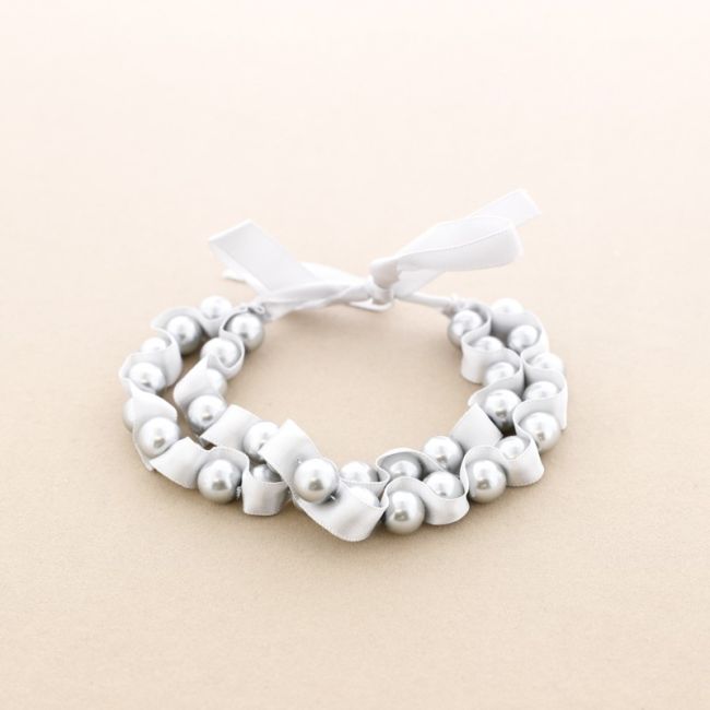SATIN BEADS BRACELET