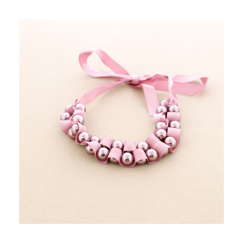 PULSERA CUENTAS RASO