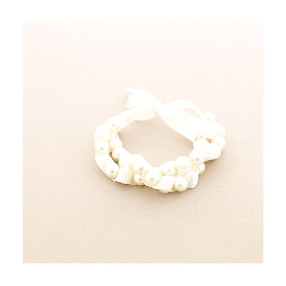 PULSERA CUENTAS RASO