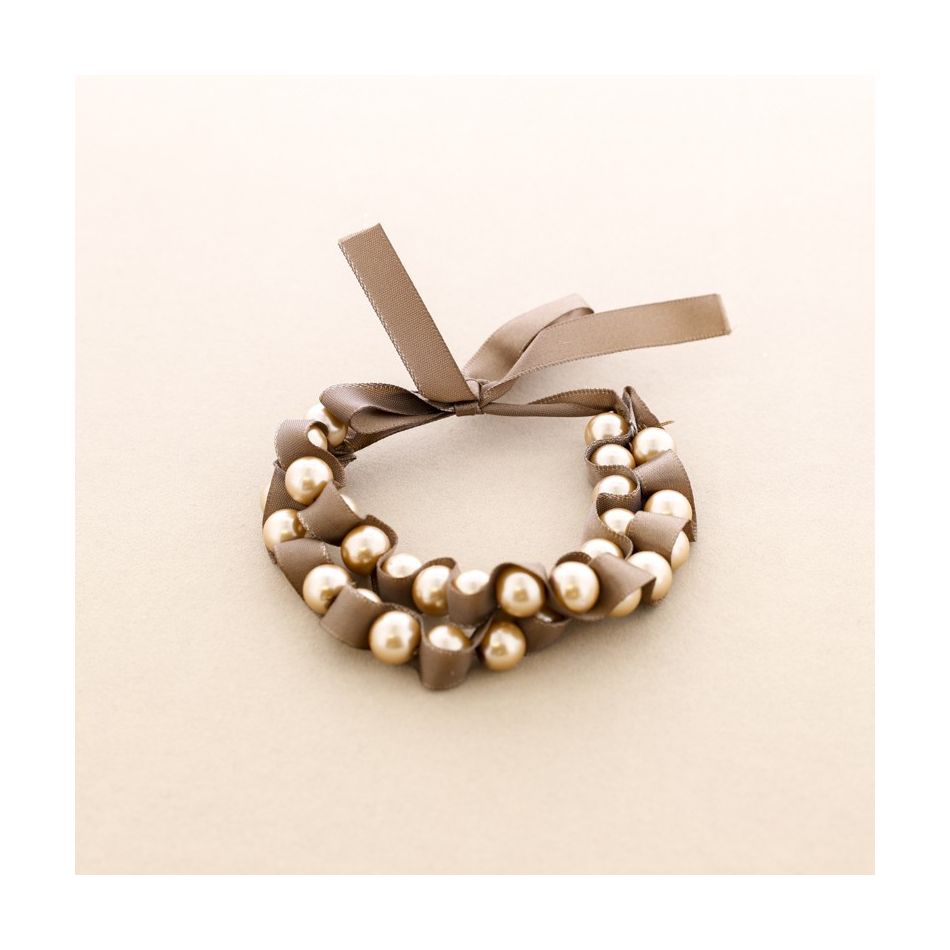 PULSERA CUENTAS RASO