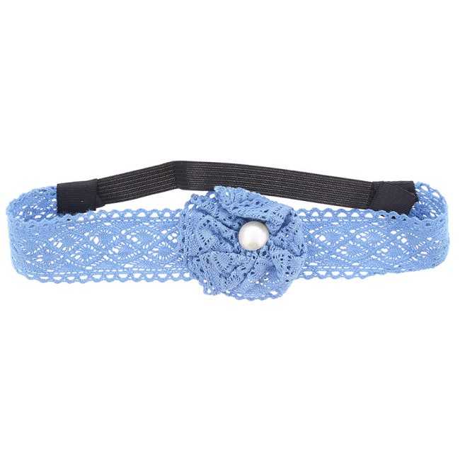 ELASTIC FLOWER LACE HEADBANDS