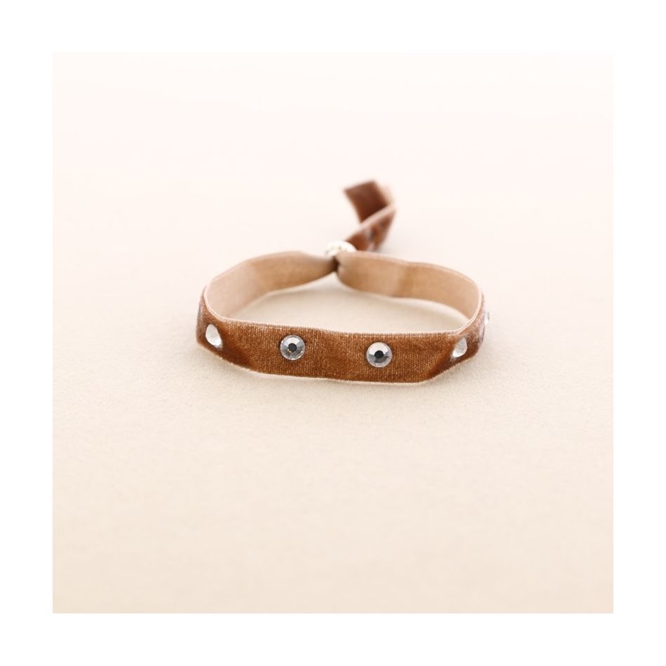 CRYSTAL VELVET BRACELET