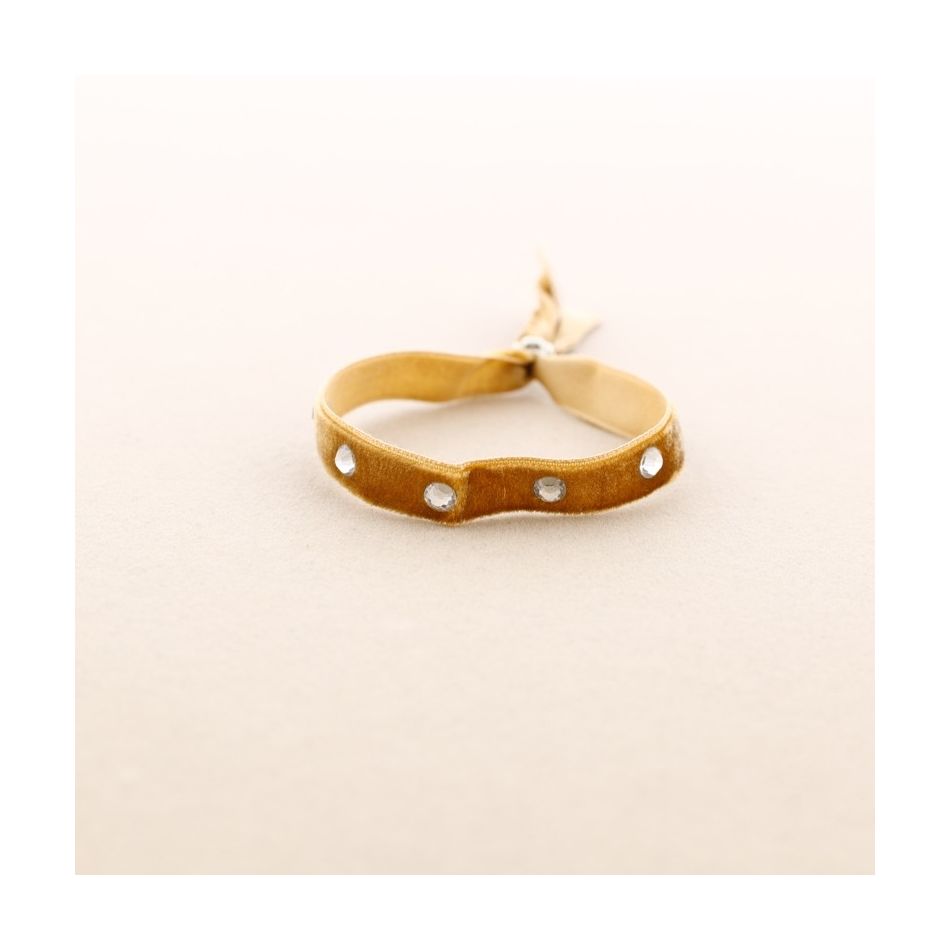 CRYSTAL VELVET BRACELET