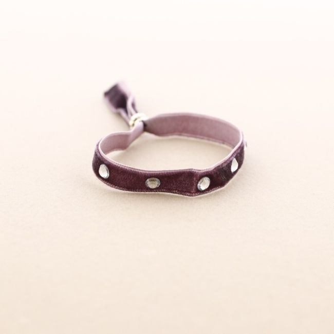 CRYSTAL VELVET BRACELET