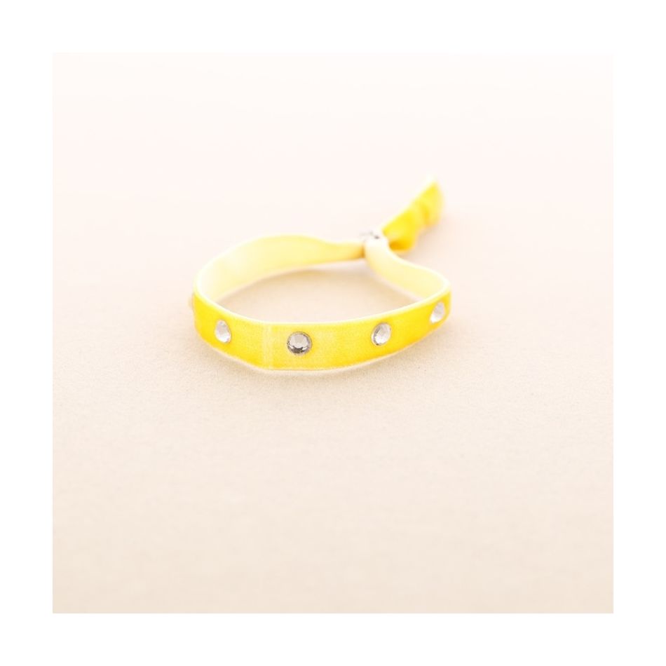 CRYSTAL VELVET BRACELET