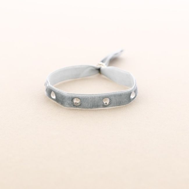 CRYSTAL VELVET BRACELET