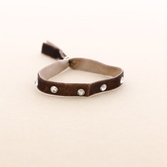 CRYSTAL VELVET BRACELET