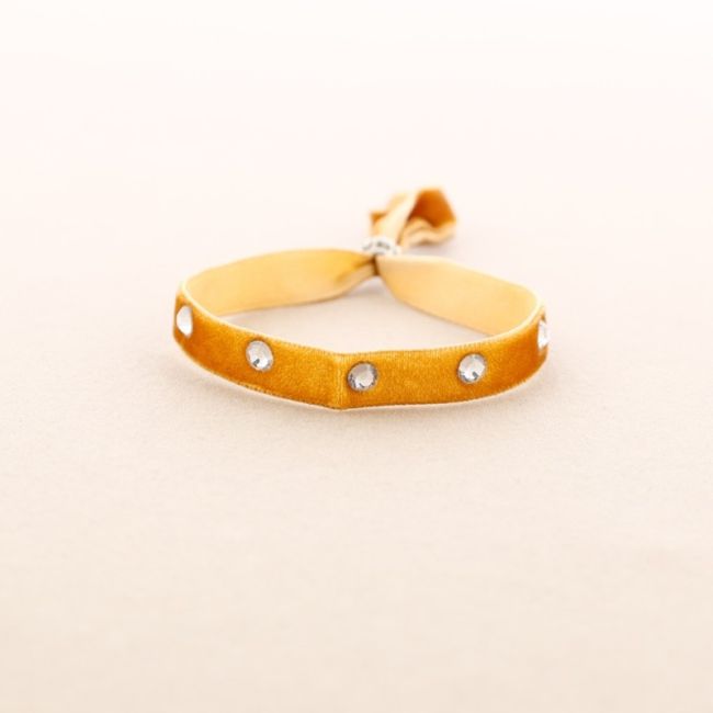 CRYSTAL VELVET BRACELET