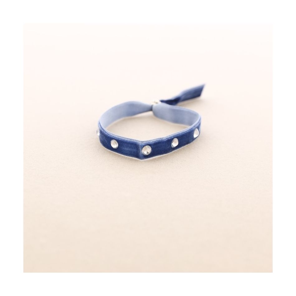 CRYSTAL VELVET BRACELET