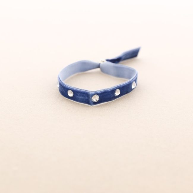 CRYSTAL VELVET BRACELET