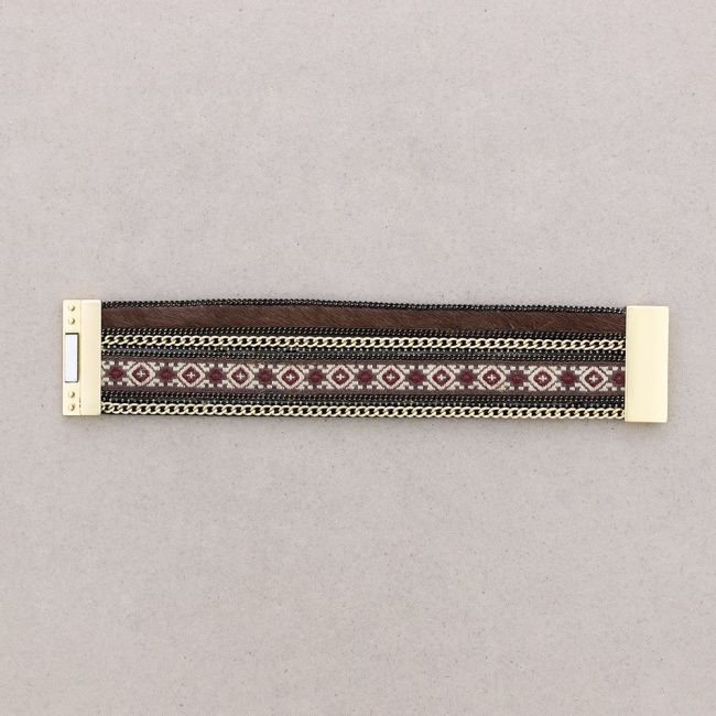 ETHNIC MAGNET BRACELET