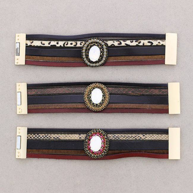 PULSERA  ÉTNICA IMÁN