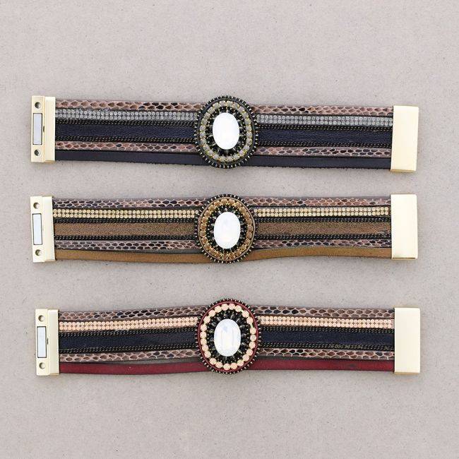 ETHNIC MAGNET BRACELET