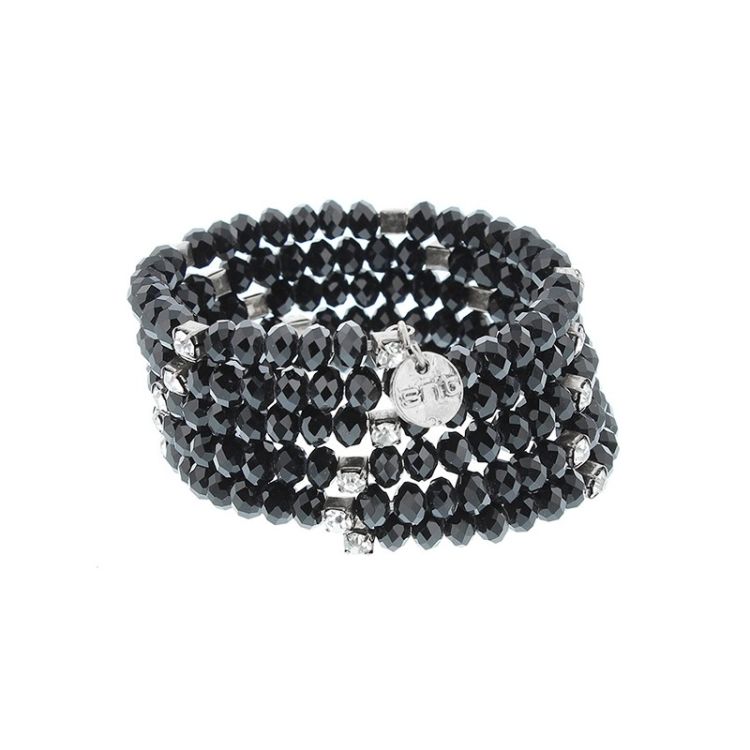 CRYSTAL FACETED BEADS BRACELET