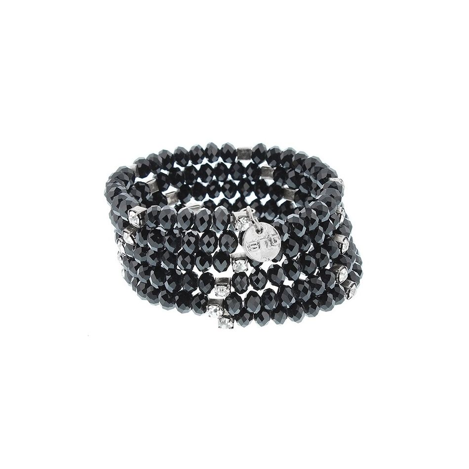 CRYSTAL FACETED BEADS BRACELET