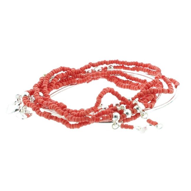 PULSERA METAL ABALORIOS
