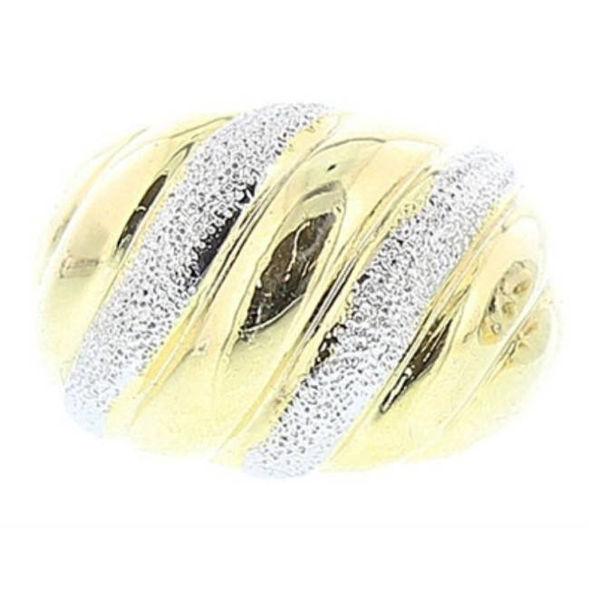 ANILLO METAL BICOLOR Tallas variadas