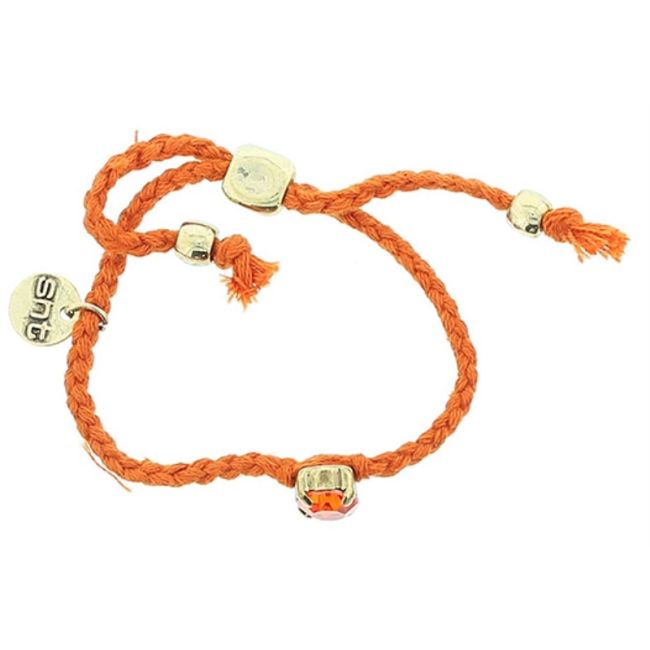 PULSERA HILO TRENZADO CUENTAS