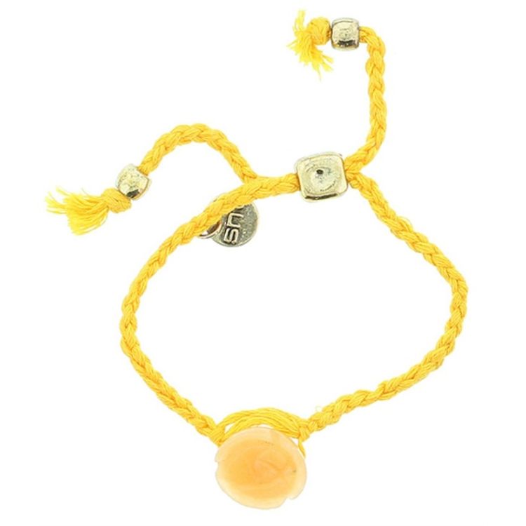 BRAIDED THREAD BEADS BRACELET