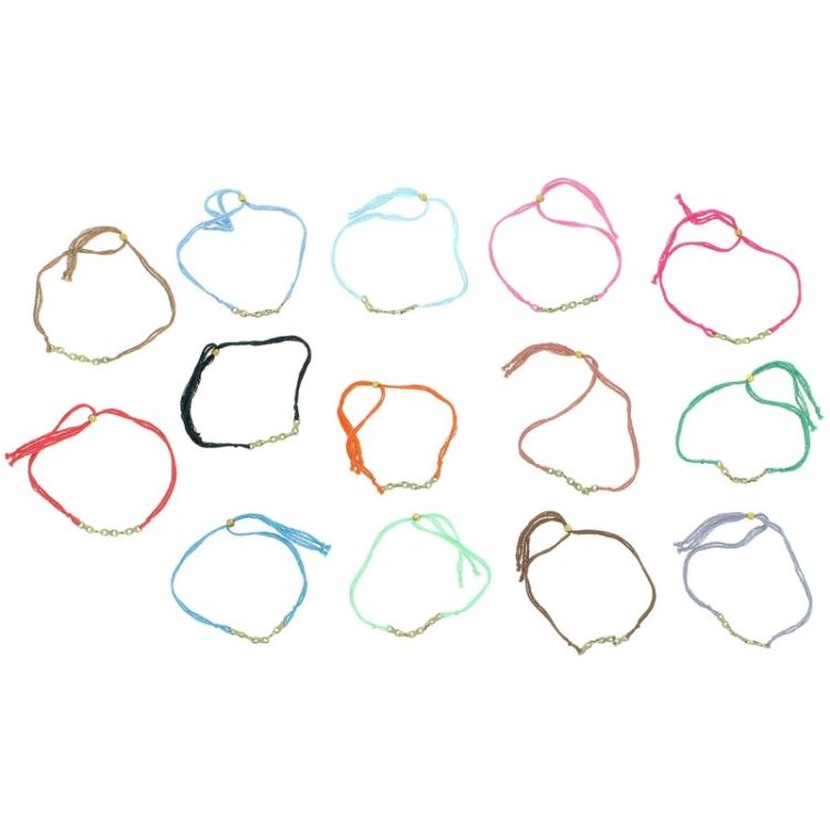 PULSERA HILO CUENTAS 2