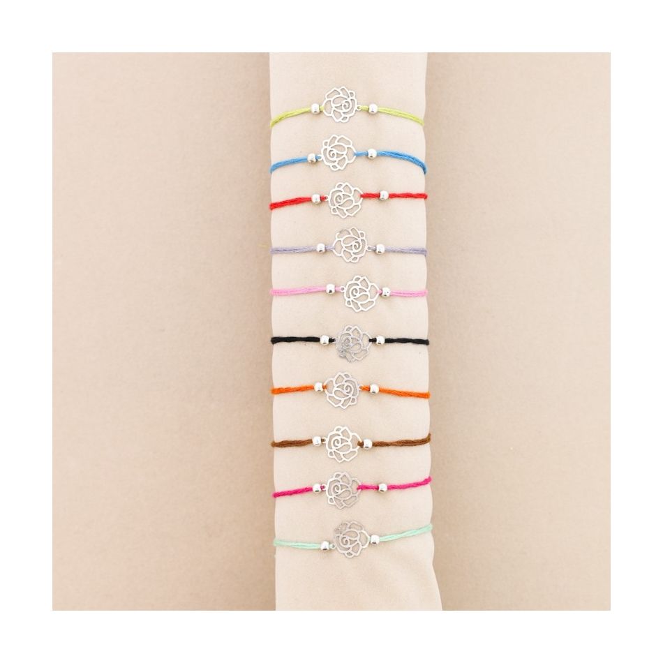 PULSERA HILO CUENTAS