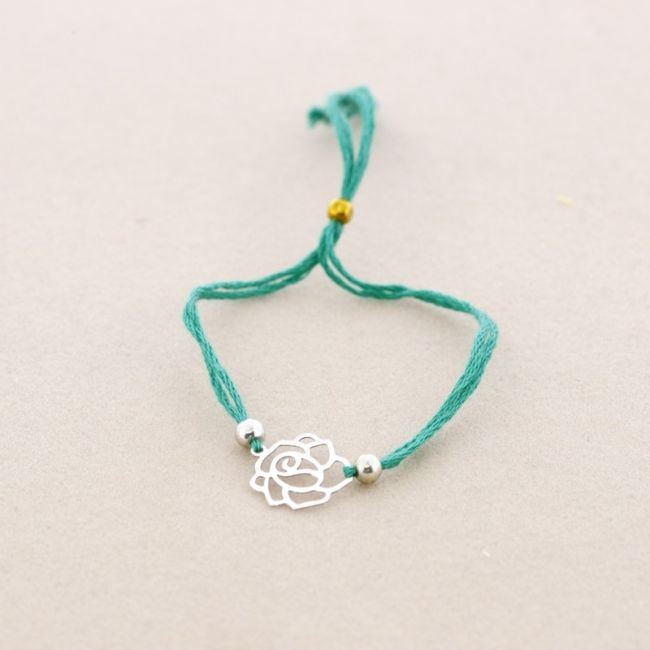 PULSERA HILO CUENTAS