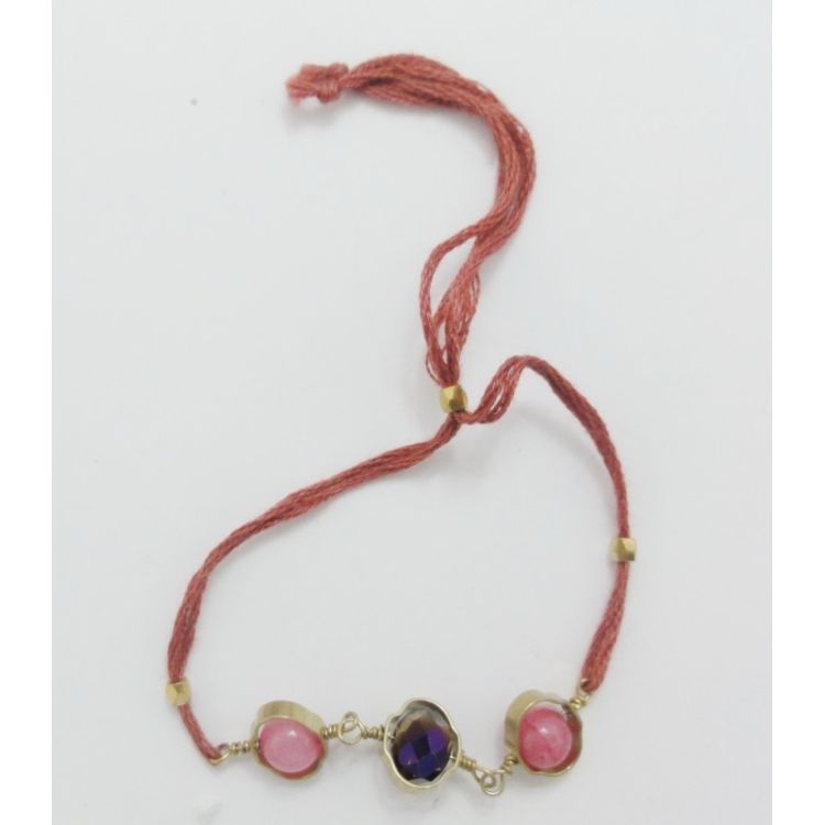 PULSERA HILO CUENTAS