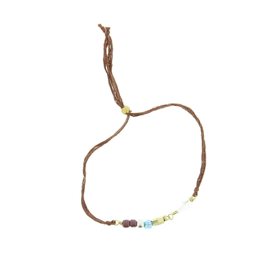 PULSERA HILO CUENTAS