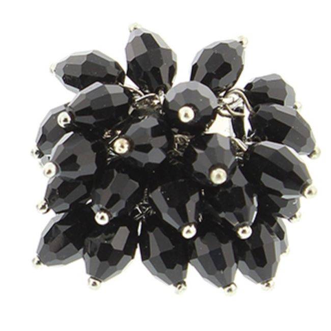 ANILLO CUENTAS FACETADAS