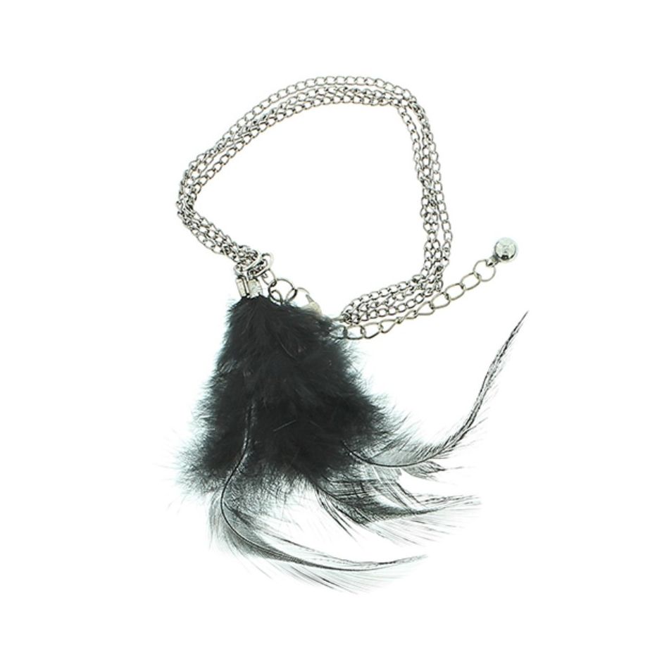 FEATHERS CHAIN BRACELET