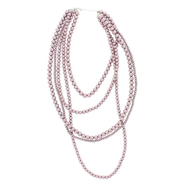 LONG IMI.PEARLS NECKLACE